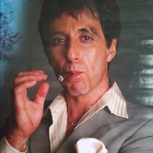 Vintage “SCARFACE” Tony Montana 2002 Poster #1000 34”x22” Scorpio Posters VHTF